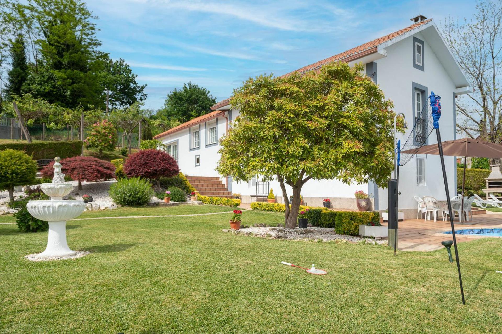 Вилла Casa Tarrio Con Piscina - Santiago De Compostela Boqueixon Экстерьер фото