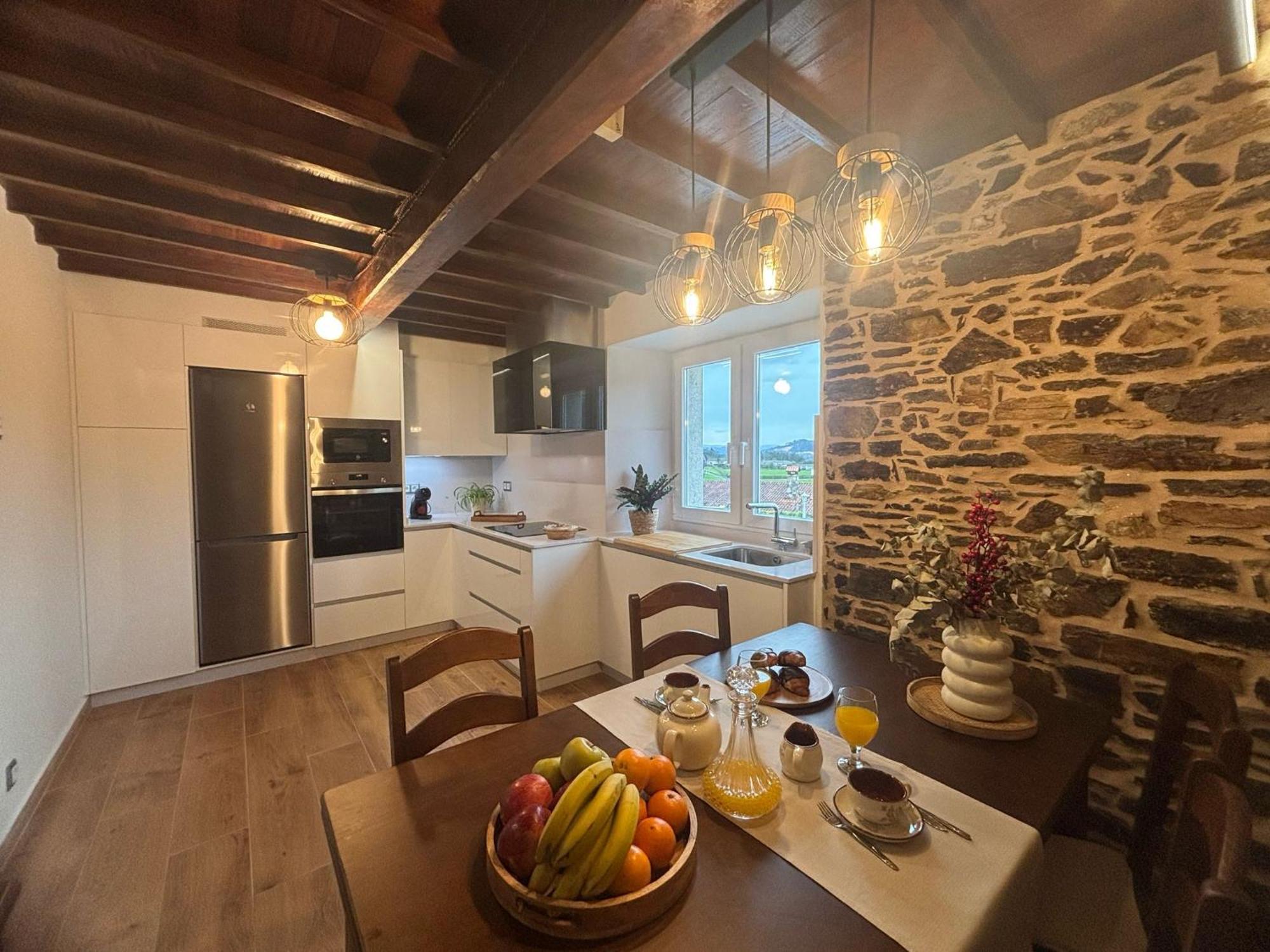 Вилла Casa Tarrio Con Piscina - Santiago De Compostela Boqueixon Экстерьер фото